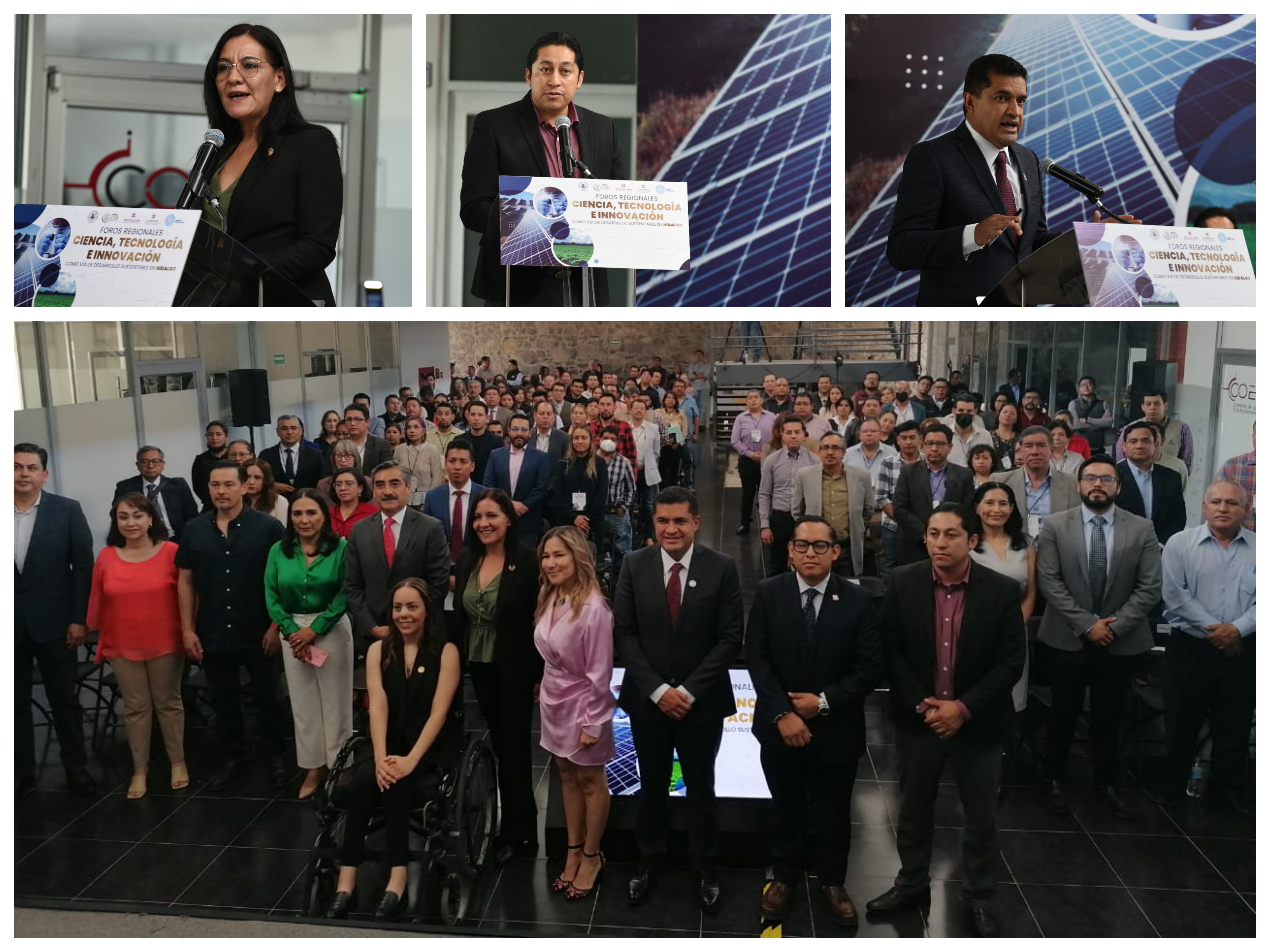 Imagen donde dan inicio los Foros Regionales de Ciencia y Tecnología